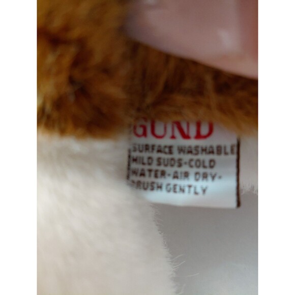 Gund Beagle Dog Plush Eddie Bauer 1994 Scarf Puppy Stuffed Animal Toy 17” - Picture 5 of 8